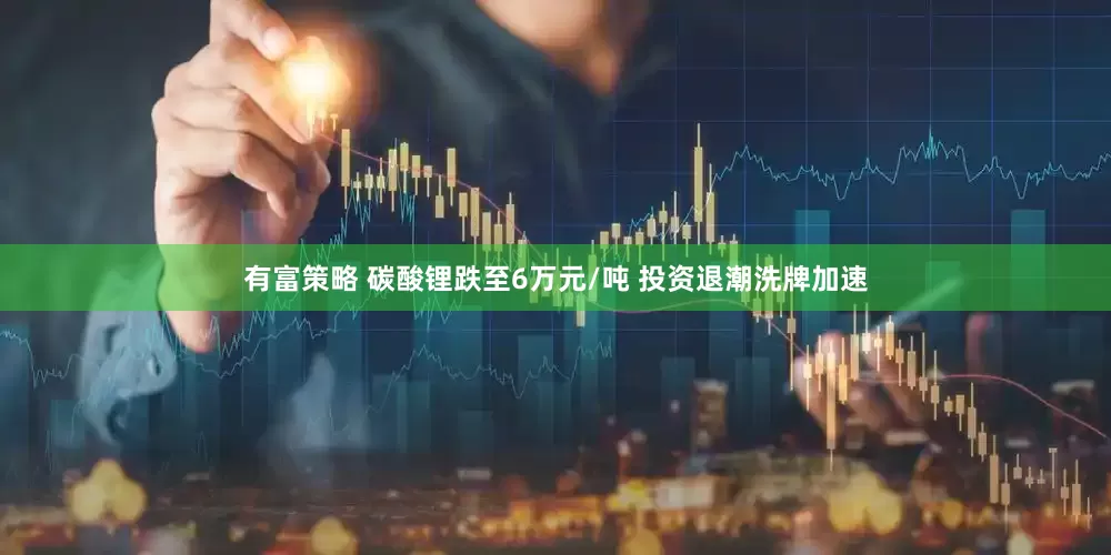 有富策略 碳酸锂跌至6万元/吨 投资退潮洗牌加速