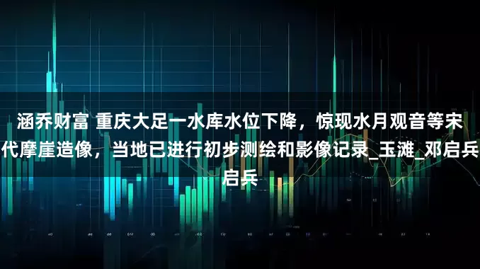 涵乔财富 重庆大足一水库水位下降，惊现水月观音等宋代摩崖造像，当地已进行初步测绘和影像记录_玉滩_邓启兵